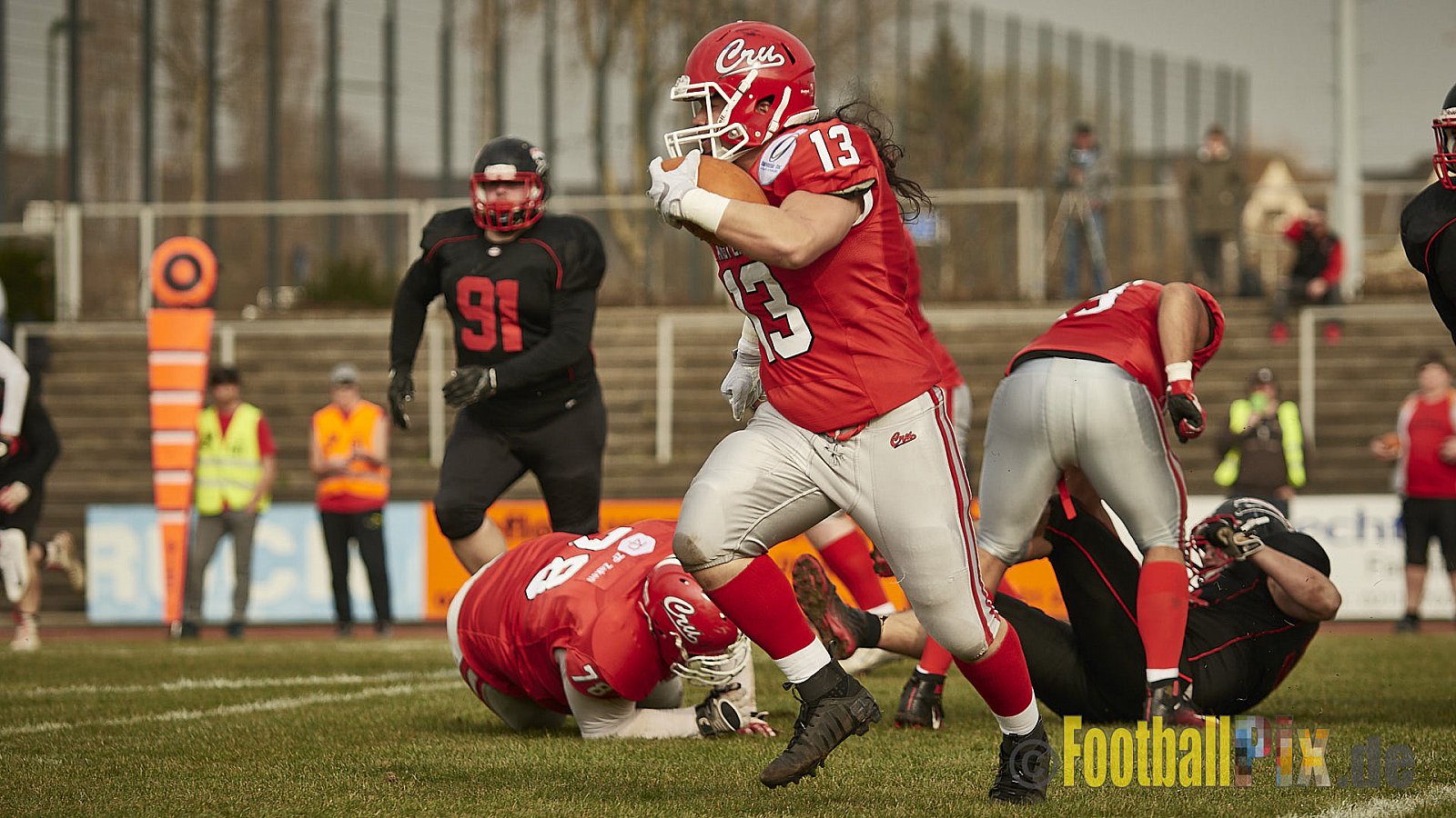 Düsseldorf Panther vs. Amsterdam Crusaders  - 25.03.2018 Pre-Season Game: Düsseldorf Panther vs. Amsterdam Crusaders (7:20)