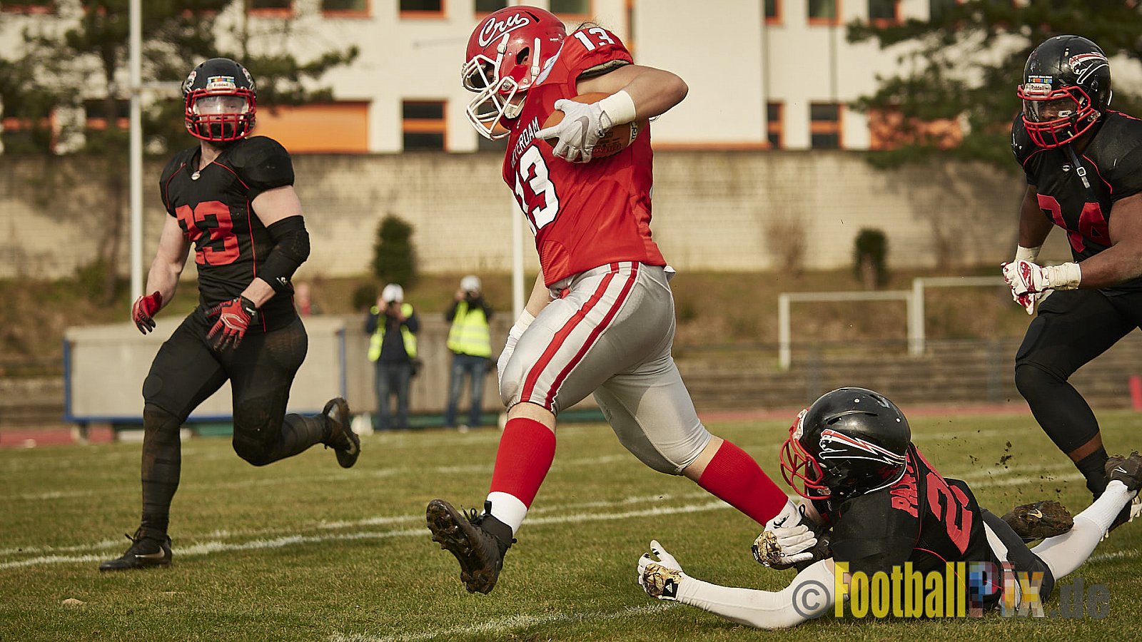 Düsseldorf Panther vs. Amsterdam Crusaders  - 25.03.2018 Pre-Season Game: Düsseldorf Panther vs. Amsterdam Crusaders (7:20)