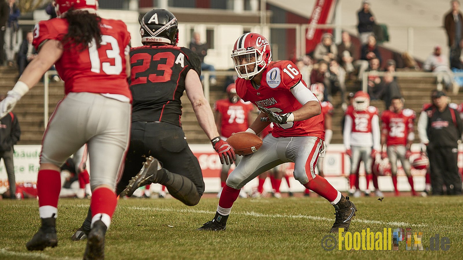Düsseldorf Panther vs. Amsterdam Crusaders  - 25.03.2018 Pre-Season Game: Düsseldorf Panther vs. Amsterdam Crusaders (7:20)