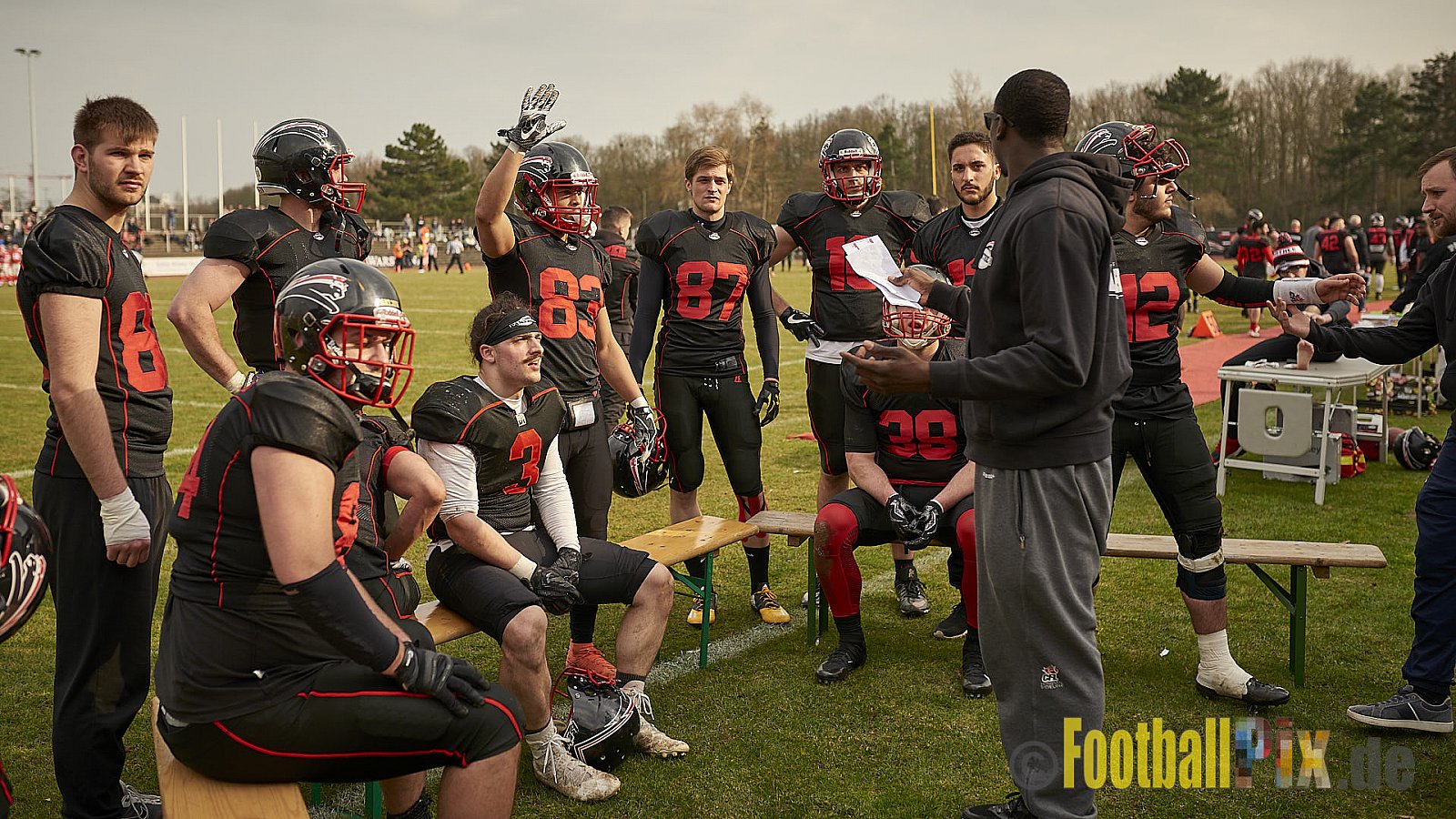 Düsseldorf Panther vs. Amsterdam Crusaders  - 25.03.2018 Pre-Season Game: Düsseldorf Panther vs. Amsterdam Crusaders (7:20)