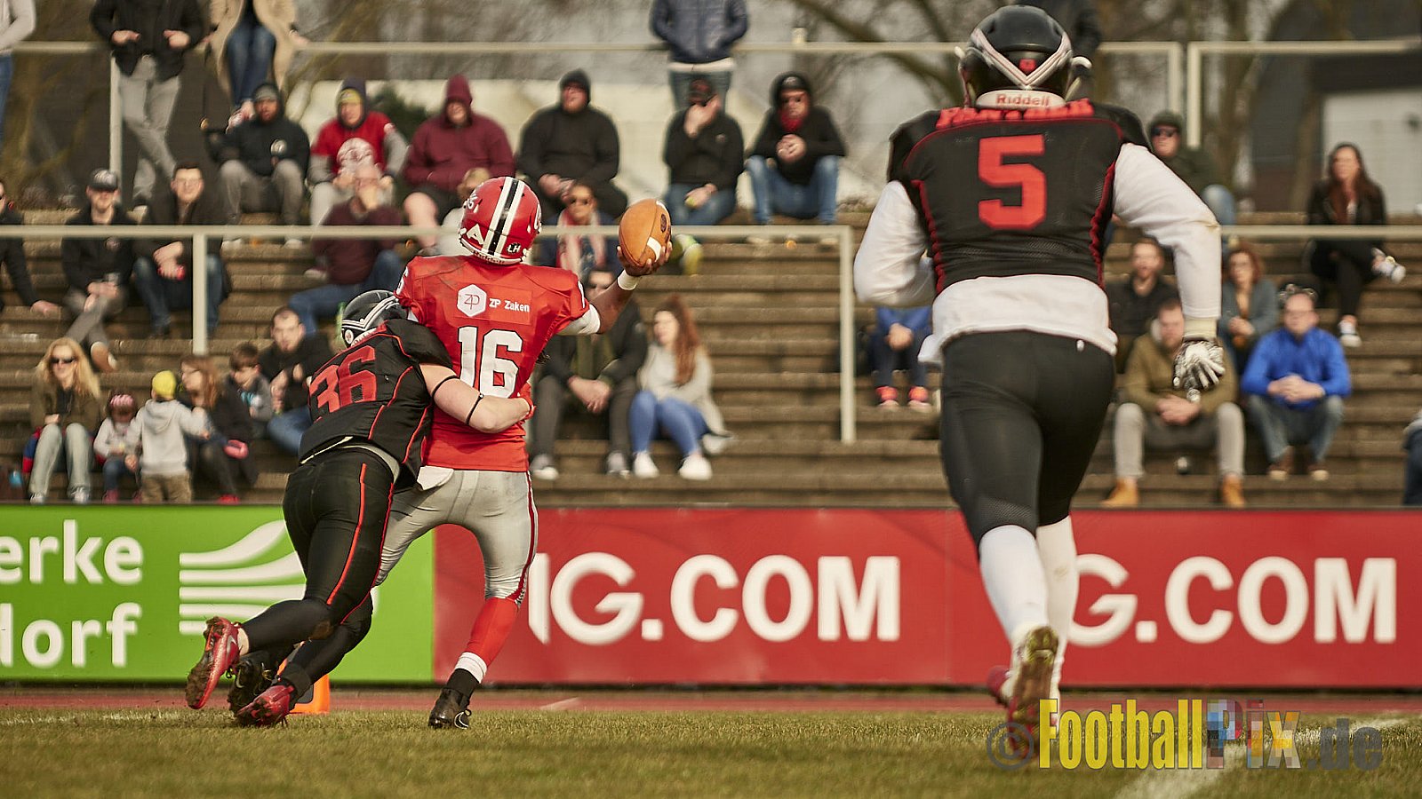 Düsseldorf Panther vs. Amsterdam Crusaders  - 25.03.2018 Pre-Season Game: Düsseldorf Panther vs. Amsterdam Crusaders (7:20)