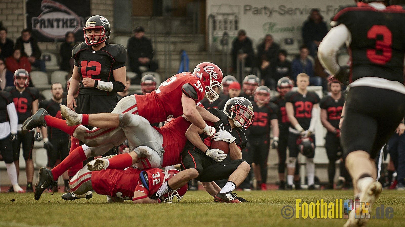 Düsseldorf Panther vs. Amsterdam Crusaders  - 25.03.2018 Pre-Season Game: Düsseldorf Panther vs. Amsterdam Crusaders (7:20)