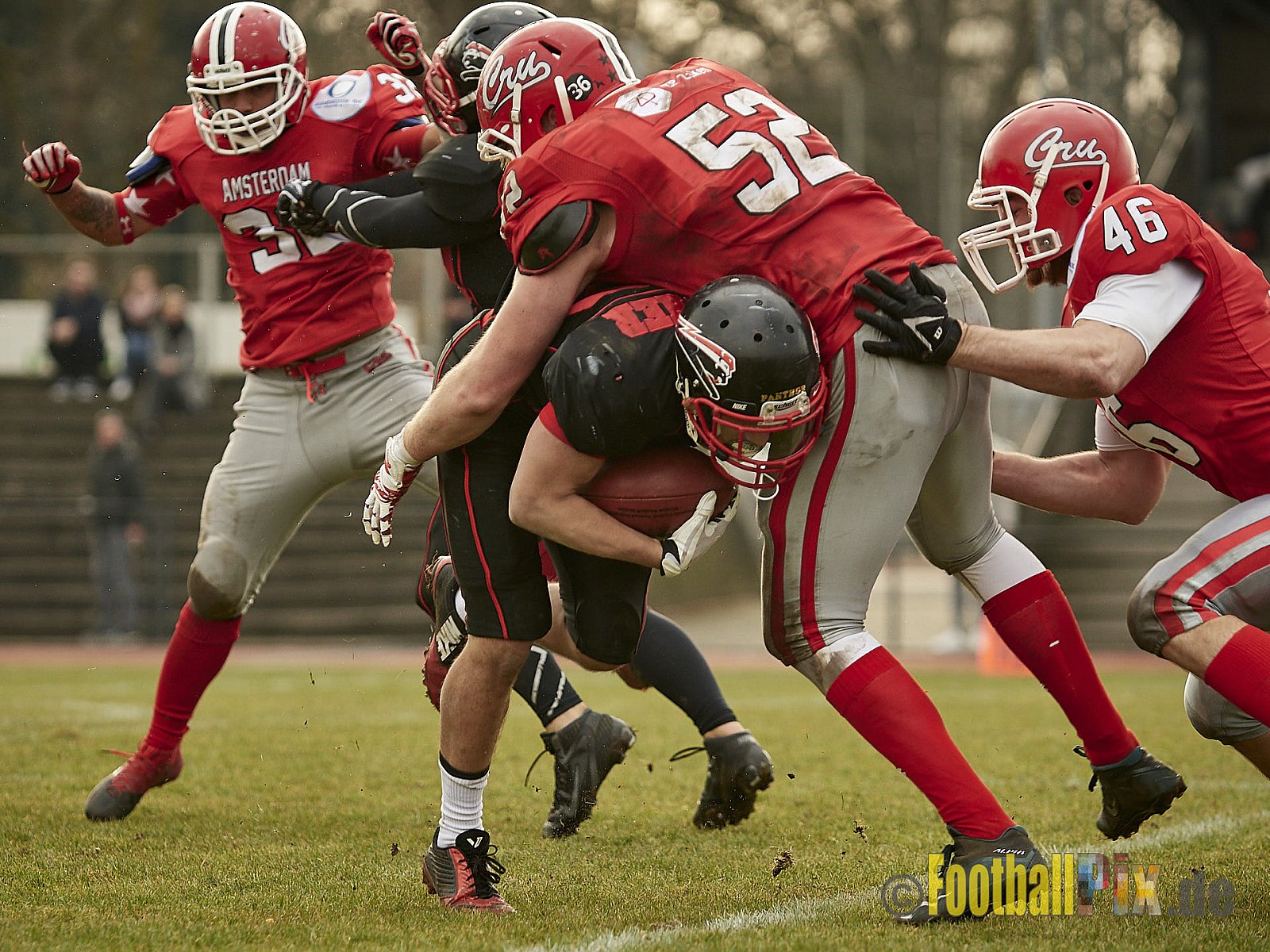 Düsseldorf Panther vs. Amsterdam Crusaders  - 25.03.2018 Pre-Season Game: Düsseldorf Panther vs. Amsterdam Crusaders (7:20)