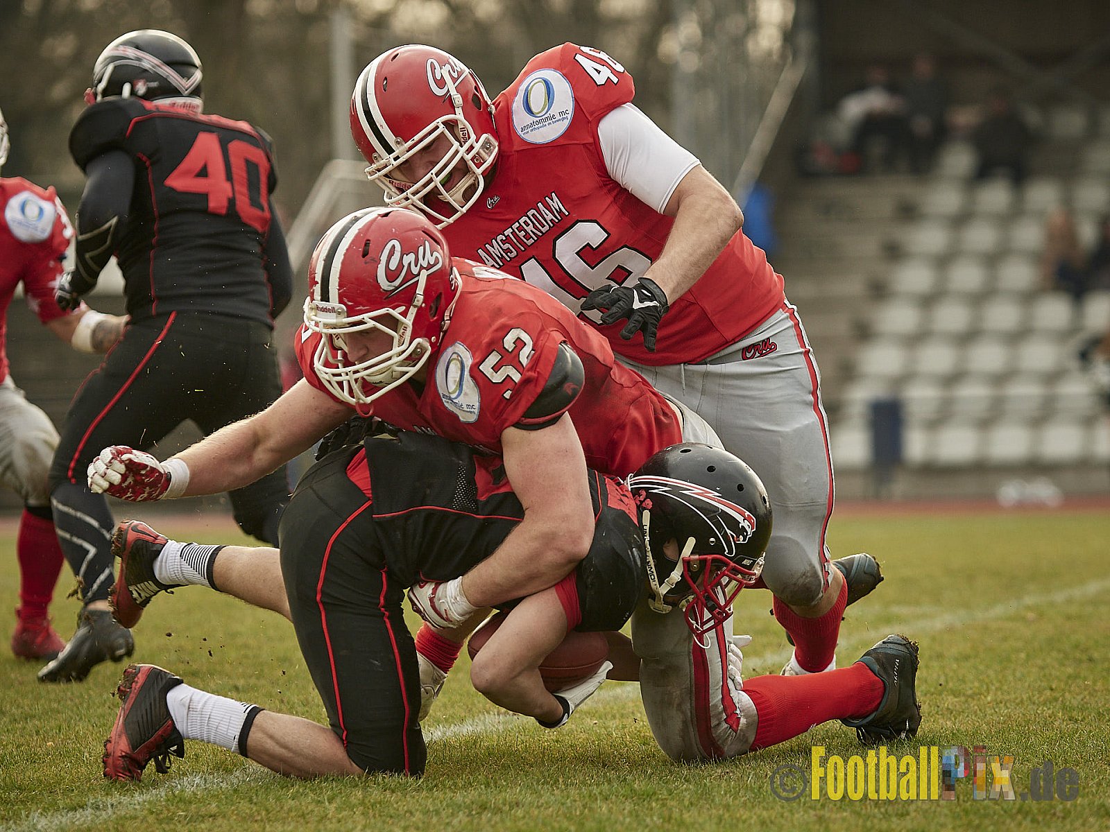 Düsseldorf Panther vs. Amsterdam Crusaders  - 25.03.2018 Pre-Season Game: Düsseldorf Panther vs. Amsterdam Crusaders (7:20)