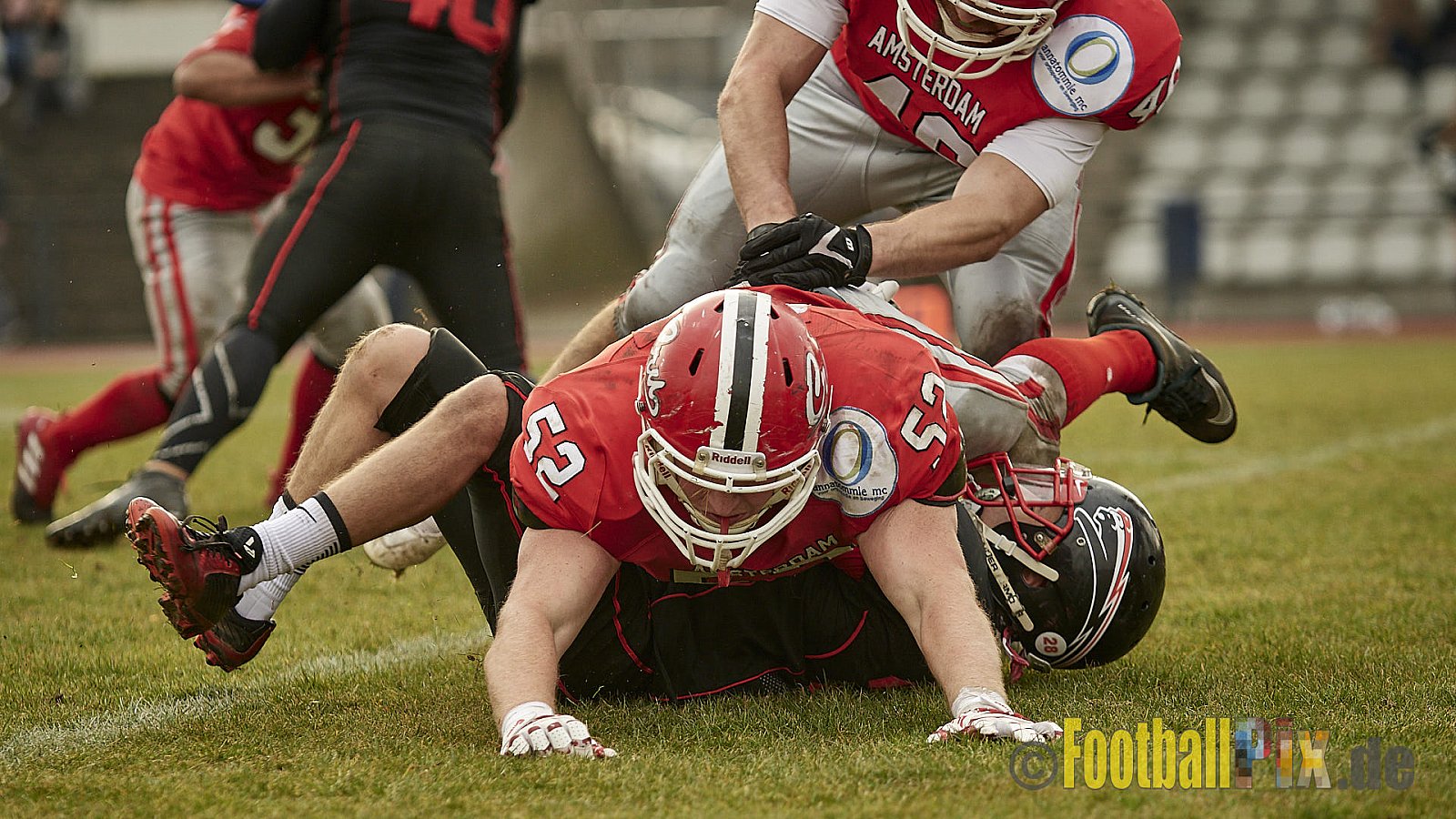Düsseldorf Panther vs. Amsterdam Crusaders  - 25.03.2018 Pre-Season Game: Düsseldorf Panther vs. Amsterdam Crusaders (7:20)