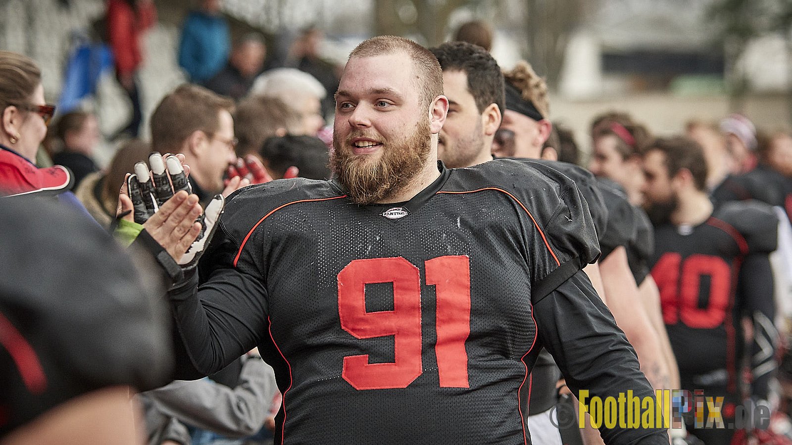 Düsseldorf Panther vs. Amsterdam Crusaders  - 25.03.2018 Pre-Season Game: Düsseldorf Panther vs. Amsterdam Crusaders (7:20)