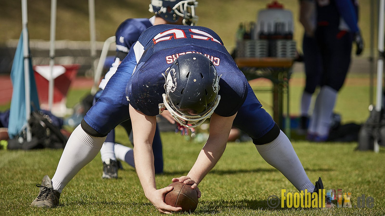 Recklinghausen Chargers vs. Schiefbahn Riders  - 07.04.2018 Pre-Season Game: Recklinghausen Chargers vs. Schiefbahn Riders (6:7)