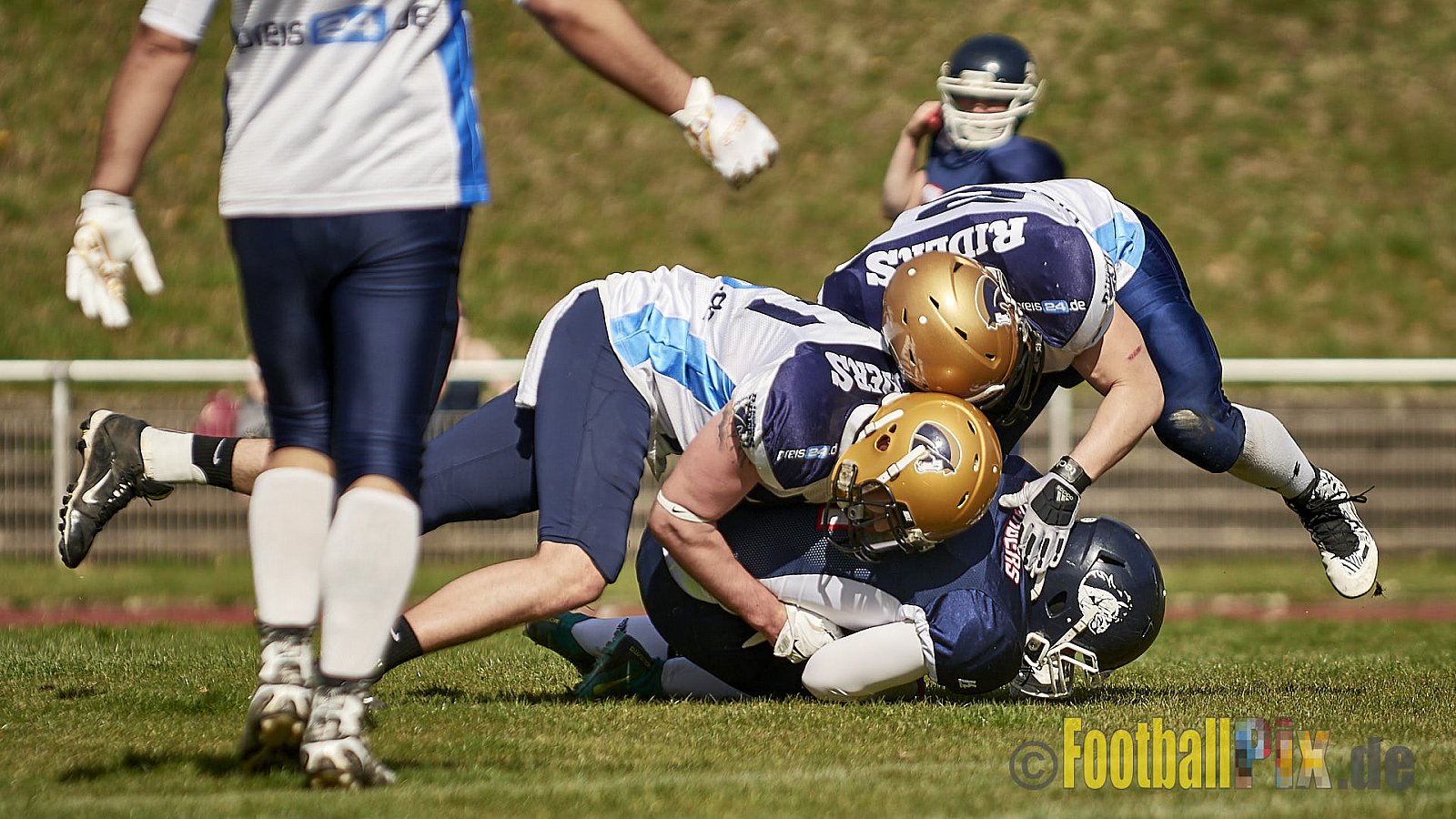 Recklinghausen Chargers vs. Schiefbahn Riders  - 07.04.2018 Pre-Season Game: Recklinghausen Chargers vs. Schiefbahn Riders (6:7)