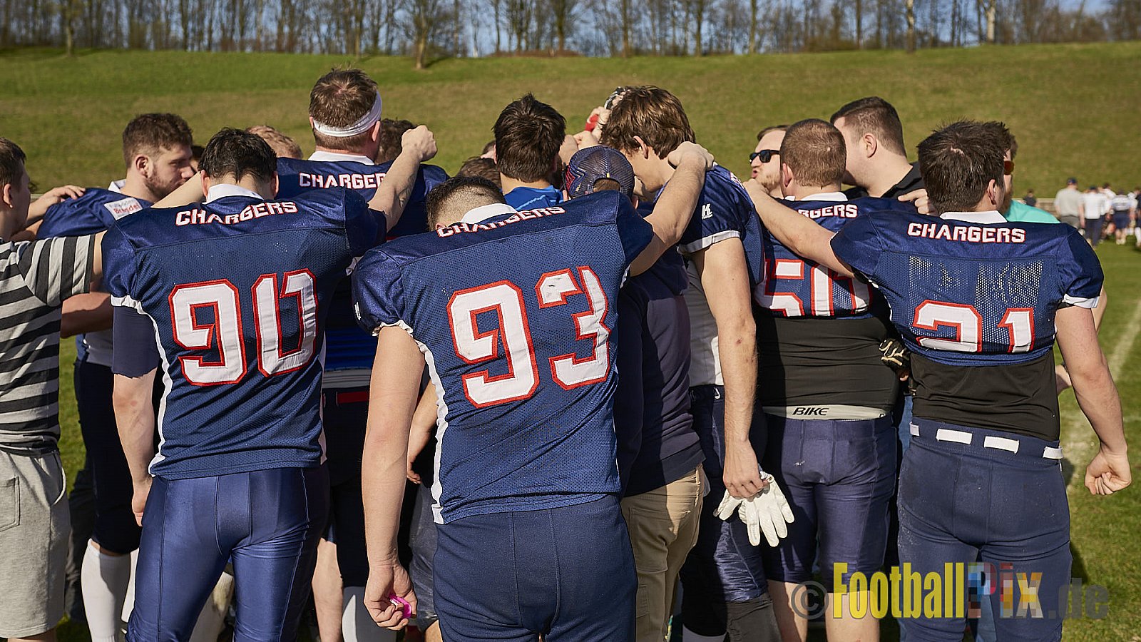 Recklinghausen Chargers vs. Schiefbahn Riders  - 07.04.2018 Pre-Season Game: Recklinghausen Chargers vs. Schiefbahn Riders (6:7)