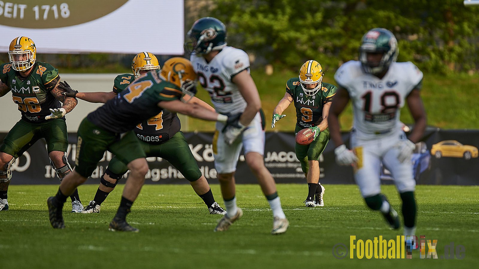 Cologne Crocodiles vs. Kiel Baltic Hurricanes  - 21.04.2018 GFL Nord: Cologne Crocodiles vs. Kiel Baltic Hurricanes (32:14)