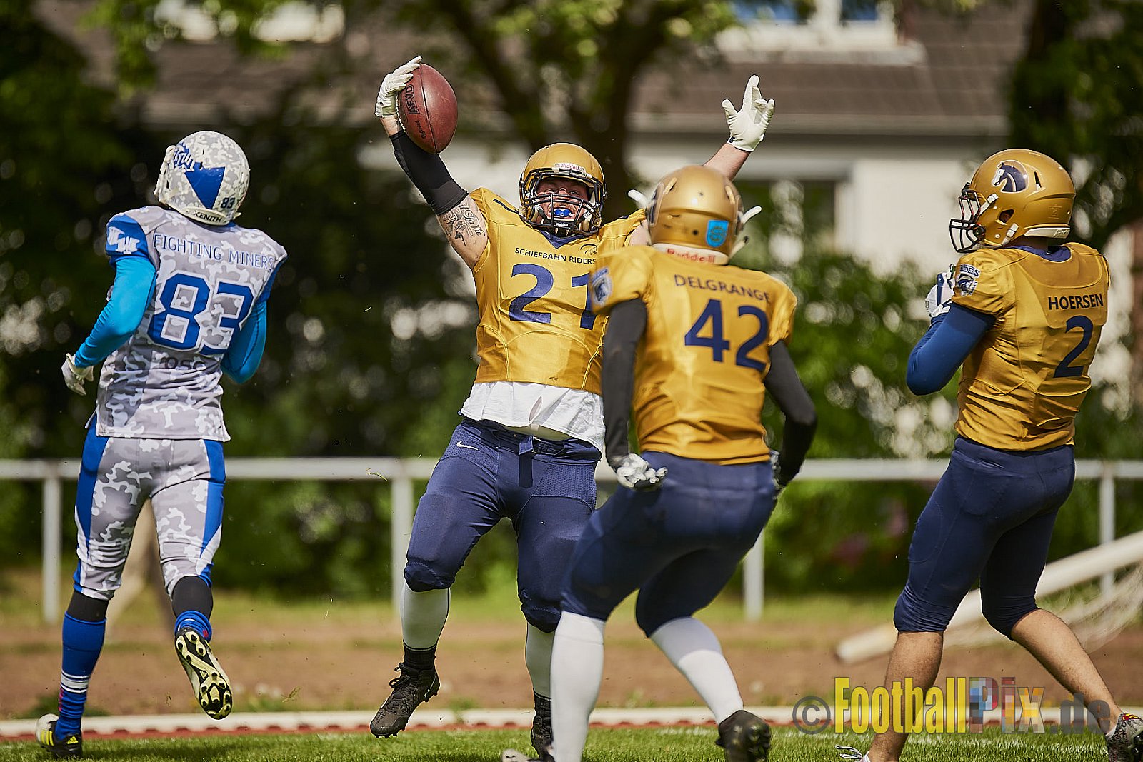 Schiefbahn Riders vs. Witterschlick Fighting Miners - SchiefbahnRidersVsWitterschlickFightingMiners