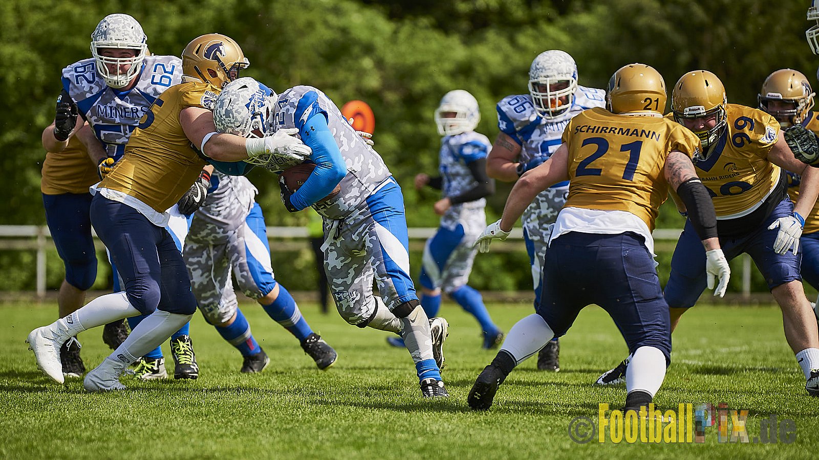 Schiefbahn Riders vs. Witterschlick Fighting Miners - SchiefbahnRidersVsWitterschlickFightingMiners