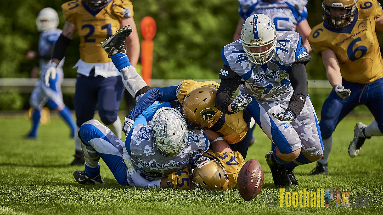 Schiefbahn Riders vs. Witterschlick Fighting Miners - SchiefbahnRidersVsWitterschlickFightingMiners