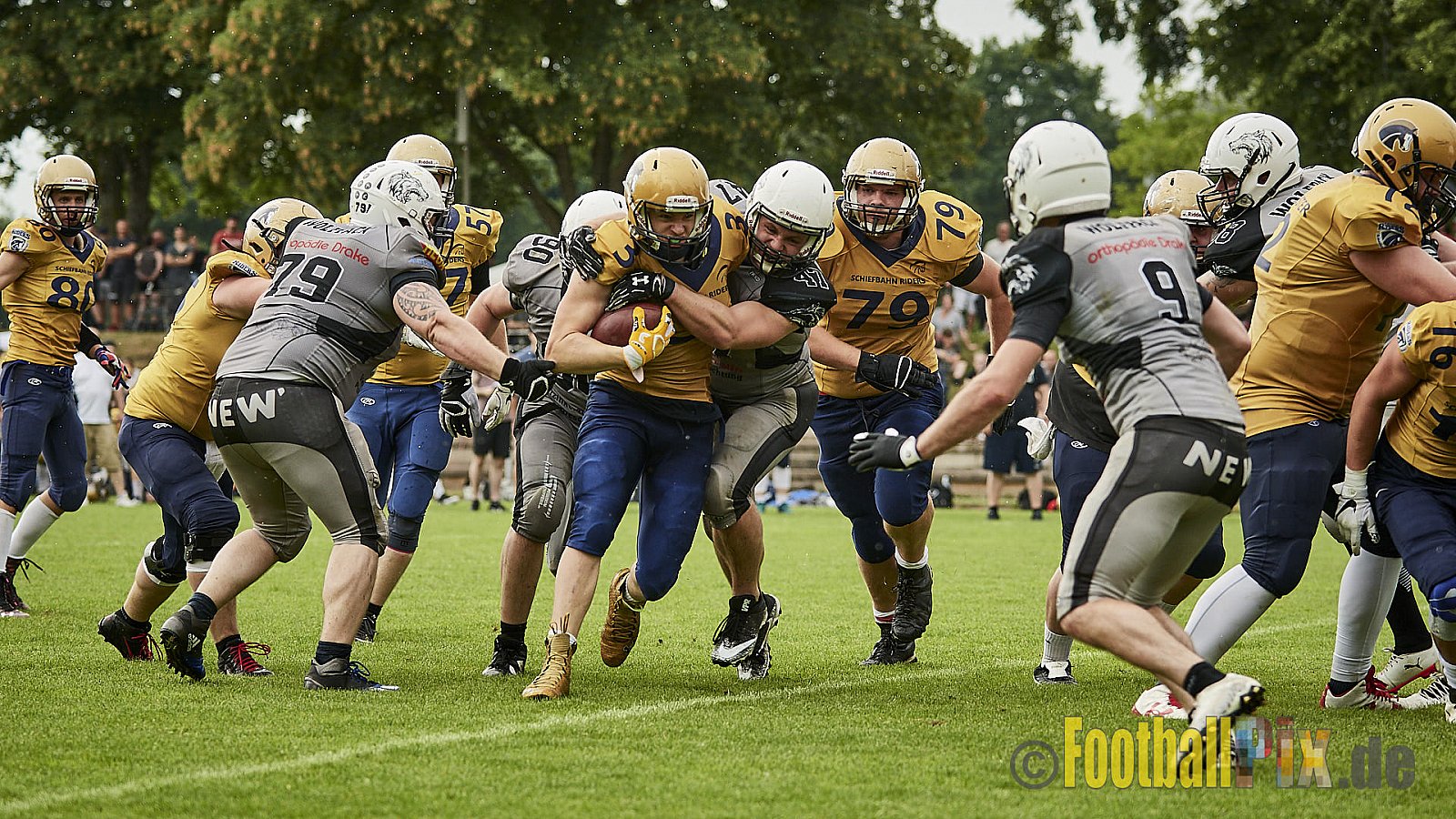 Schiefbahn Riders vs. Mönchengladbach Wolfpack - SchiefbahnRidersVsMgWolfpack