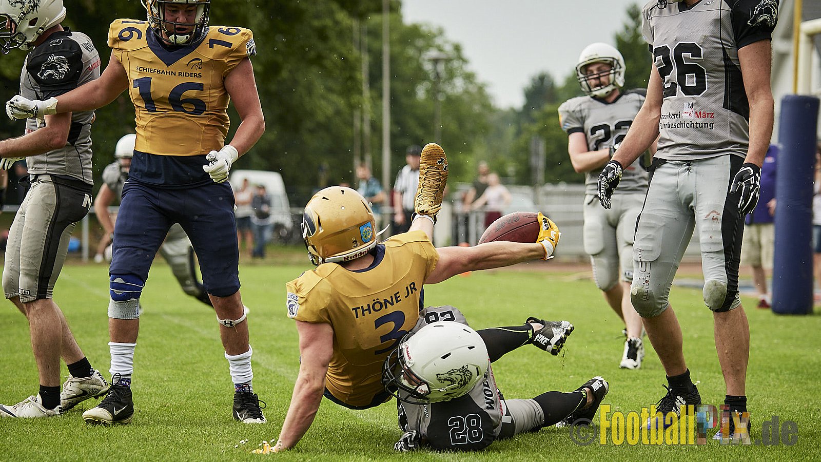 Schiefbahn Riders vs. Mönchengladbach Wolfpack - SchiefbahnRidersVsMgWolfpack