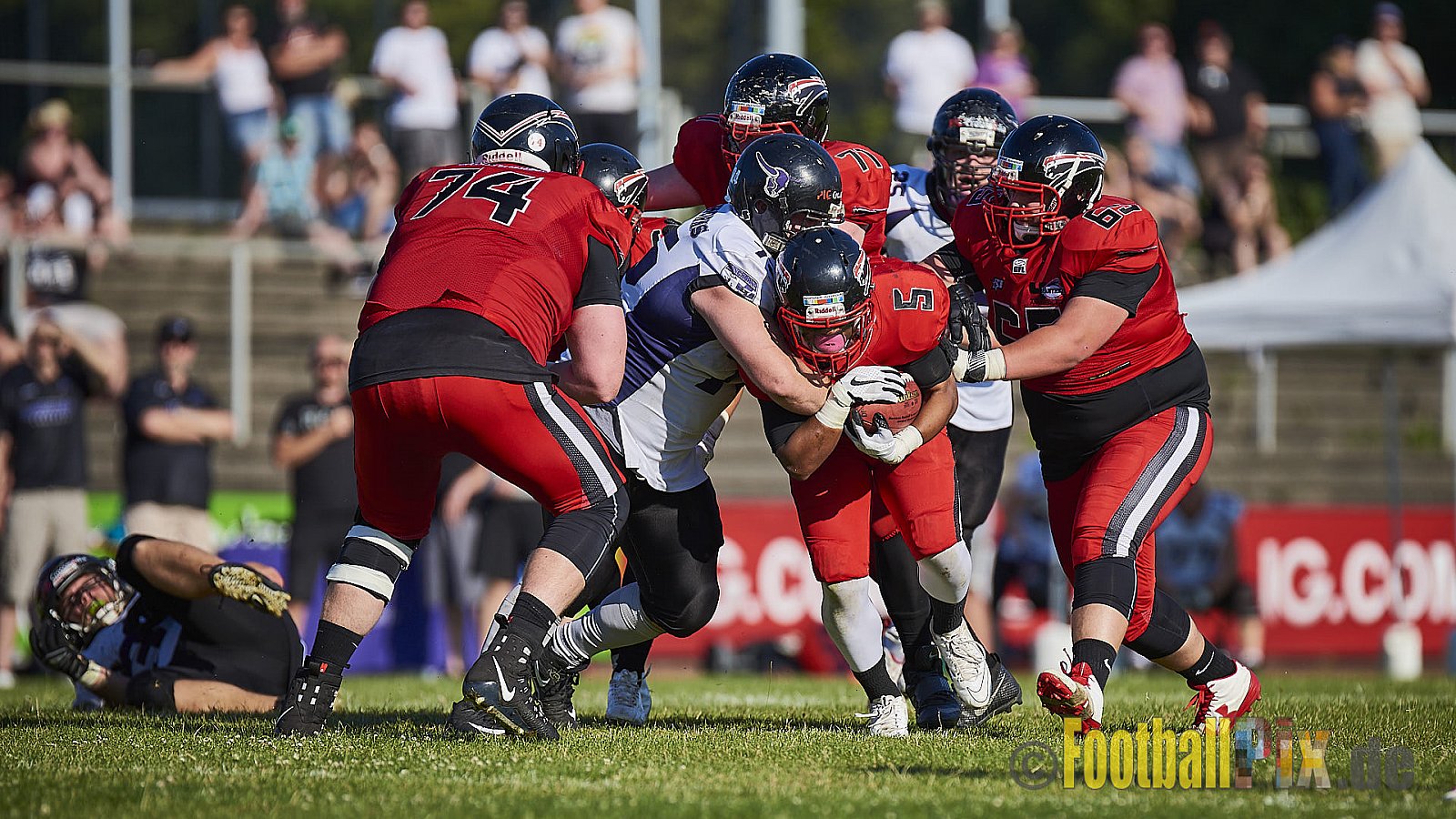 Düsseldorf Panther vs. Langenfeld Longhorns - DPantherVsLangenfeldLonghorns