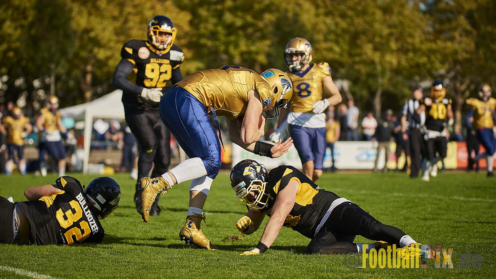 Düsseldorf Bulldozer vs. Schiefbahn Riders - DBulldozerVsSchiefbahnRiders