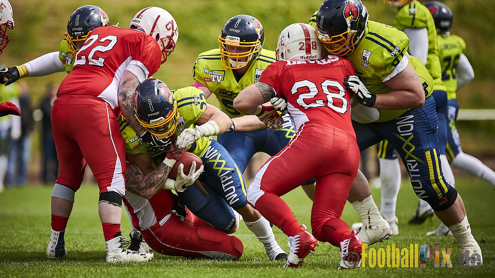 Gelsenkirchen Devils vs. Essen Assindia Cardinals - GelsenkirchenDevilsVsEssenAssindiaCardinals