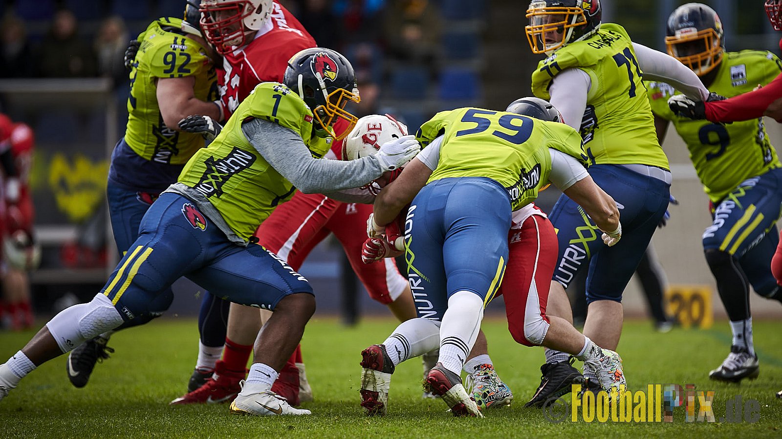 Gelsenkirchen Devils vs. Essen Assindia Cardinals - GelsenkirchenDevilsVsEssenAssindiaCardinals