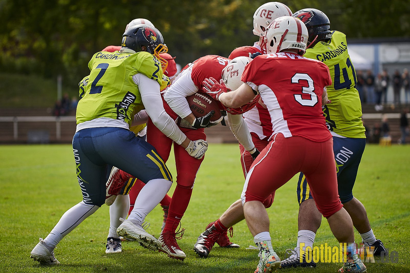 Gelsenkirchen Devils vs. Essen Assindia Cardinals - GelsenkirchenDevilsVsEssenAssindiaCardinals