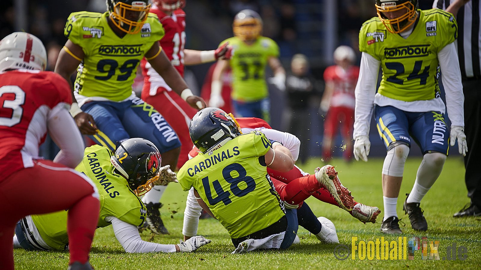 Gelsenkirchen Devils vs. Essen Assindia Cardinals - GelsenkirchenDevilsVsEssenAssindiaCardinals
