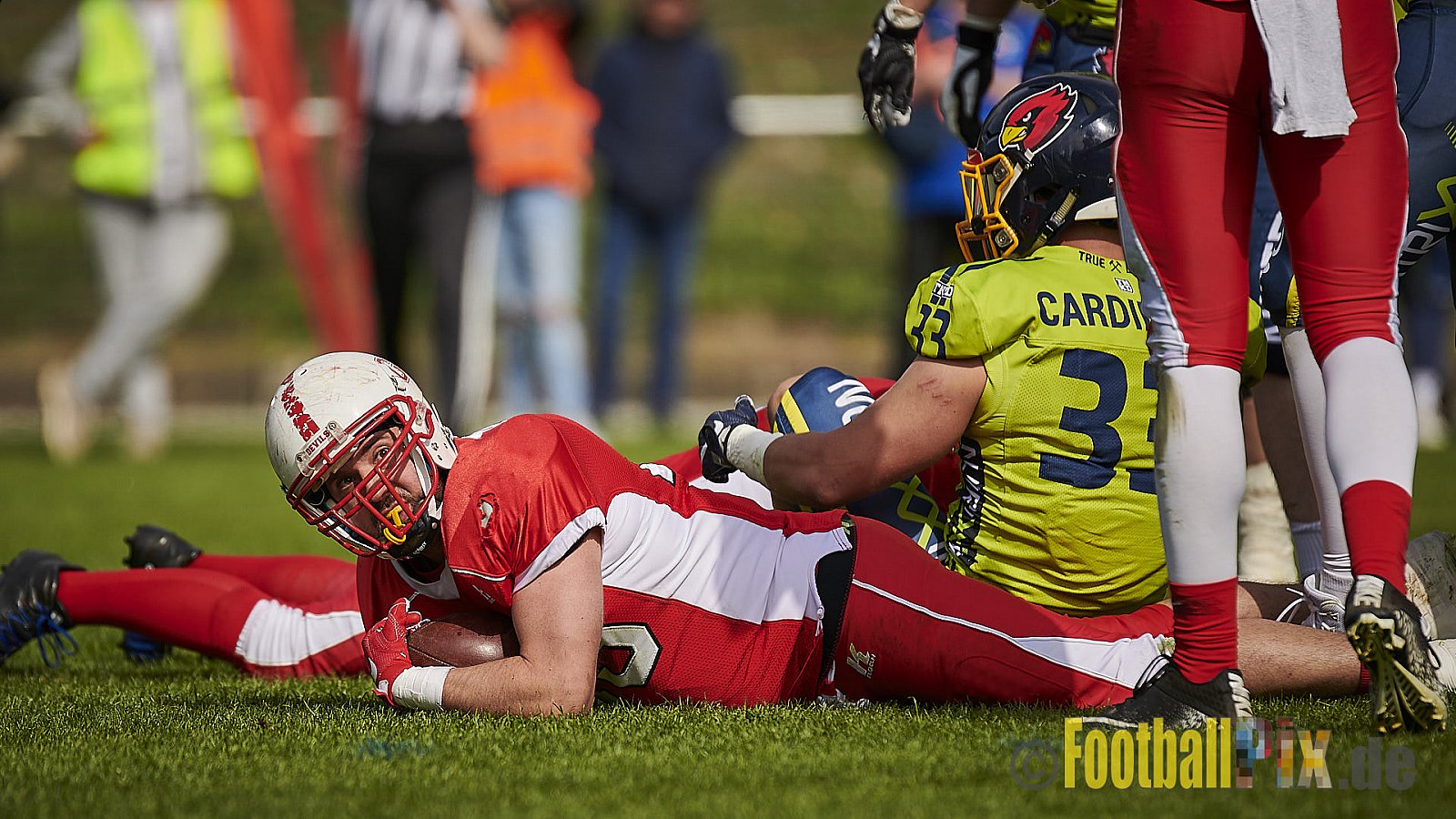 Gelsenkirchen Devils vs. Essen Assindia Cardinals - GelsenkirchenDevilsVsEssenAssindiaCardinals