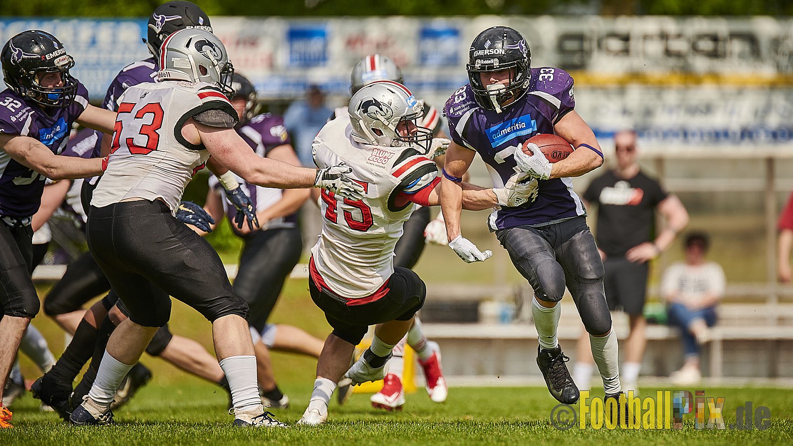 Langenfeld Longhorns vs. Hamburg Huskies - LangenfeldLonghornsVsHamburgHuskies