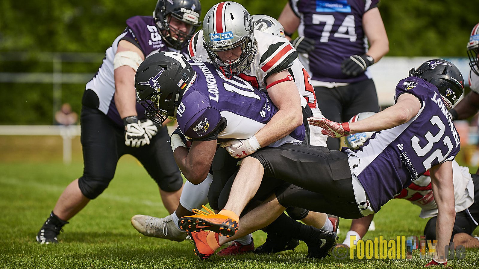 Langenfeld Longhorns vs. Hamburg Huskies - LangenfeldLonghornsVsHamburgHuskies