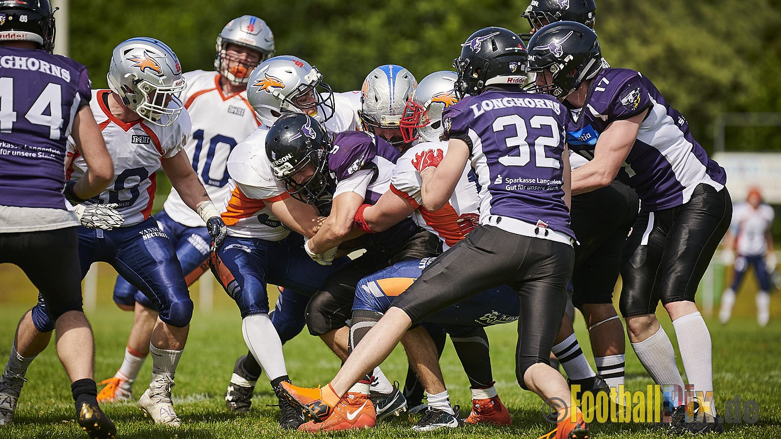 Langenfeld Longhorns vs. Rostock Griffins - LangenfeldLonghornsVsRostockGriffins