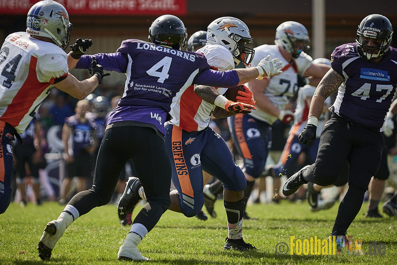 Langenfeld Longhorns vs. Rostock Griffins - LangenfeldLonghornsVsRostockGriffins