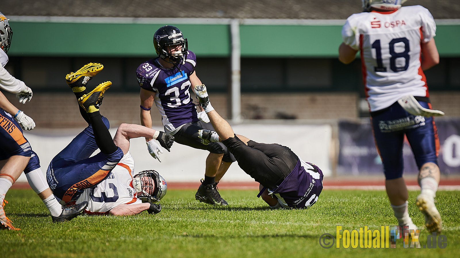 Langenfeld Longhorns vs. Rostock Griffins - LangenfeldLonghornsVsRostockGriffins