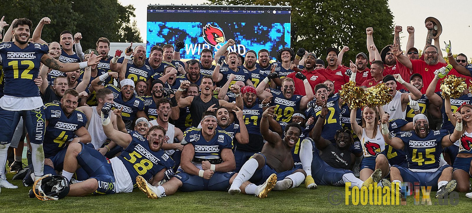 Essen Assindia Cardinals vs. Bielefeld Bulldogs - EssenAssindiaCardinalsVsBielefeldBulldogs