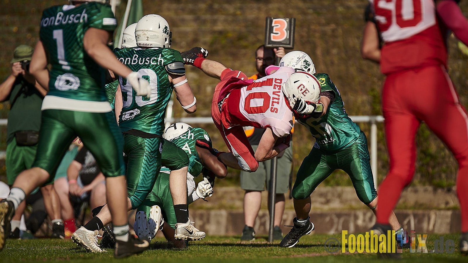 Gelsenkirchen Devils vs. Bielefeld Bulldogs - GelsenkirchenDevilsVsBielefeldBulldogs