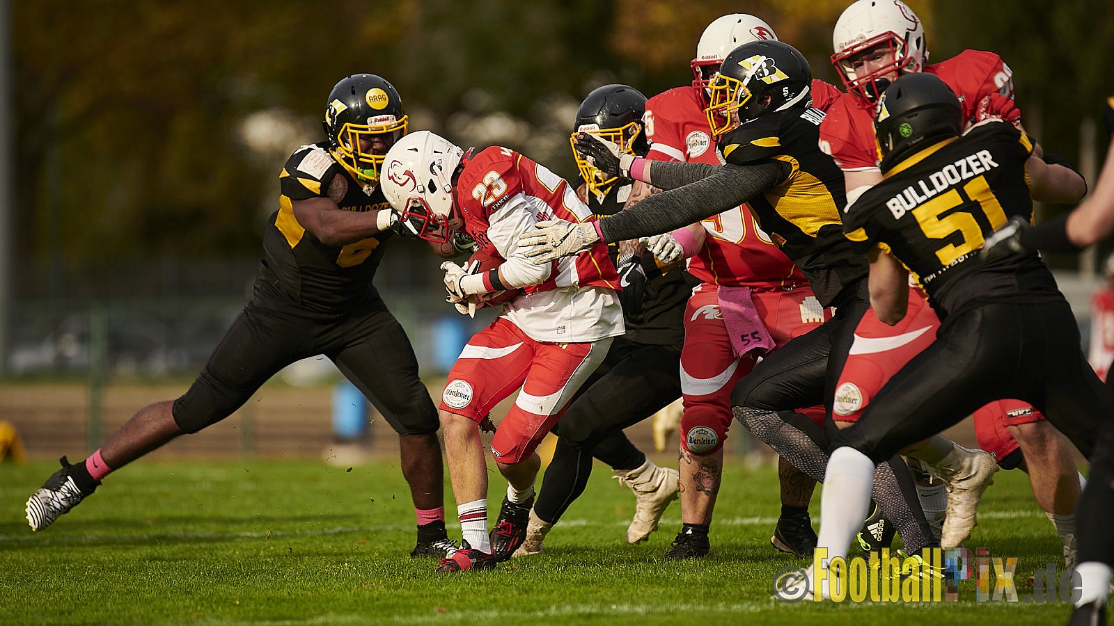 Düsseldorf Bulldozer vs. Münster Mammuts - DBulldozerVsMMammuts