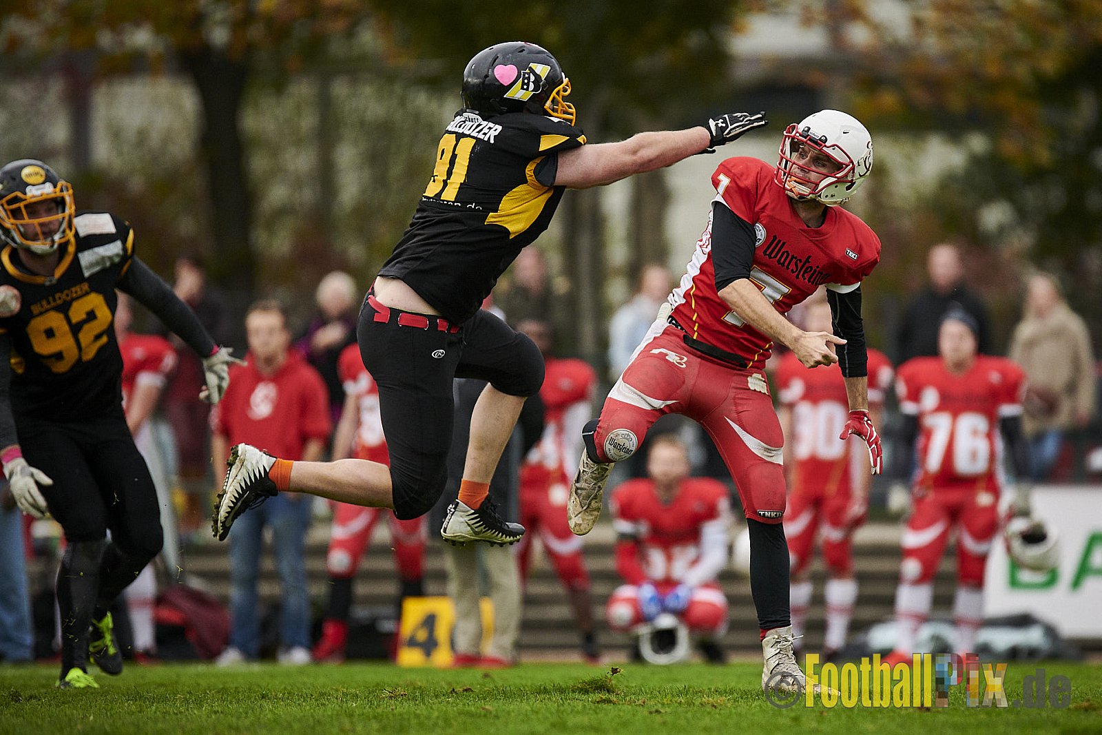 Düsseldorf Bulldozer vs. Münster Mammuts - DBulldozerVsMMammuts
