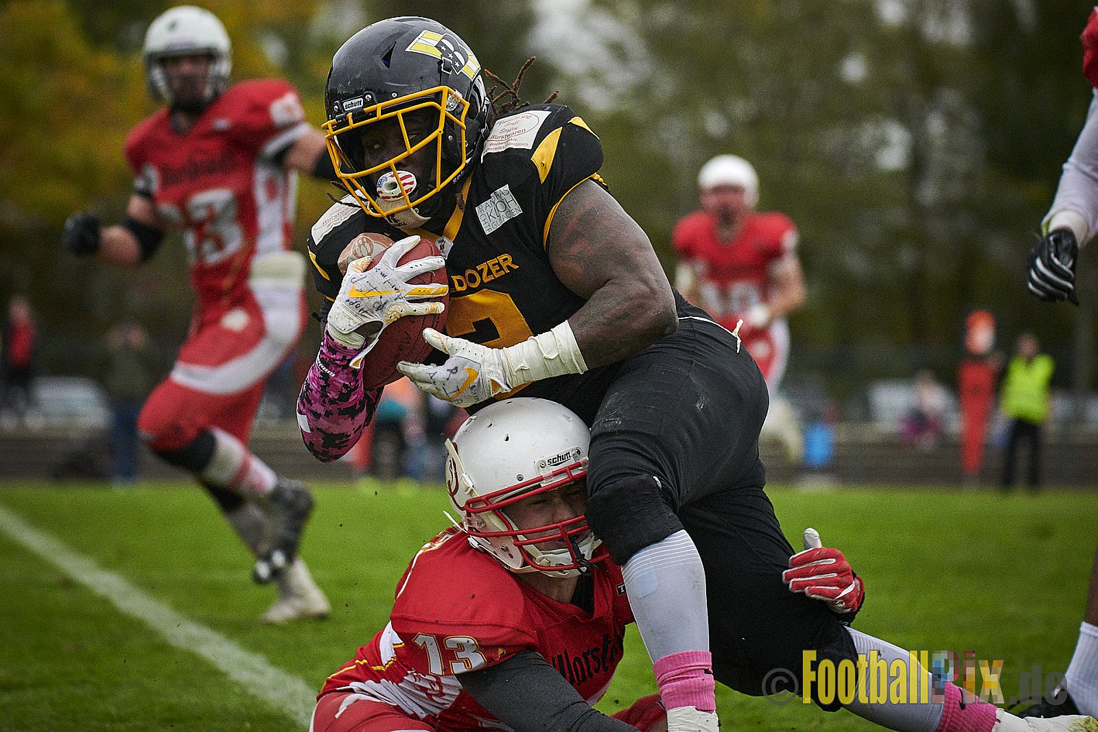 Düsseldorf Bulldozer vs. Münster Mammuts - DBulldozerVsMMammuts