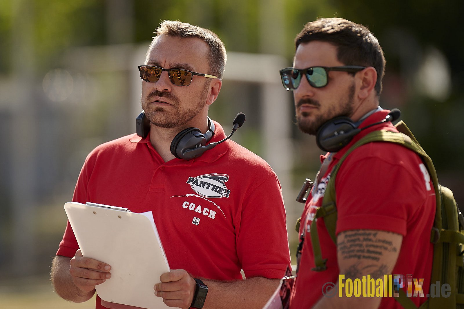 GFL2 Season 2021 Düsseldorf Panther vs. Hamburg Huskies am 12.06.2021 im Stadion VfL Benrath, Karl-Hohmann-Straße 70, 40597 Düsseldorf, Punkte Endstand 12 : 06.
[Bildnummer: 2021-06-12_0235] - DPantherVsHamburgHuskies