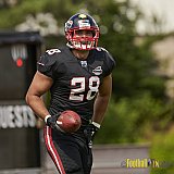 GFL2 Season 2021 Düsseldorf Panther vs. Solingen Paladins am 26.06.2021 im Stadion VfL Benrath, Karl-Hohmann-Straße 70, 40597 Düsseldorf, Punkte Endstand 13 : 00.
[Bildnummer: 2021-06-26_0098] - DPantherVsSolingenPaladins