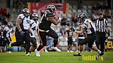 GFL2 Season 2021 Düsseldorf Panther vs. Langenfeld Longhorns am 7.08.2021 im Stadion VfL Benrath, Karl-Hohmann-Straße 70, 40597 Düsseldorf, Punkte Endstand 17 : 0.
[Bildnummer: 2021-08-07_0094]Düsseldorf Panther vs. Langenfeld Longhorns am 7.08.2021 - DPantherVsLangenfeldLonghorns