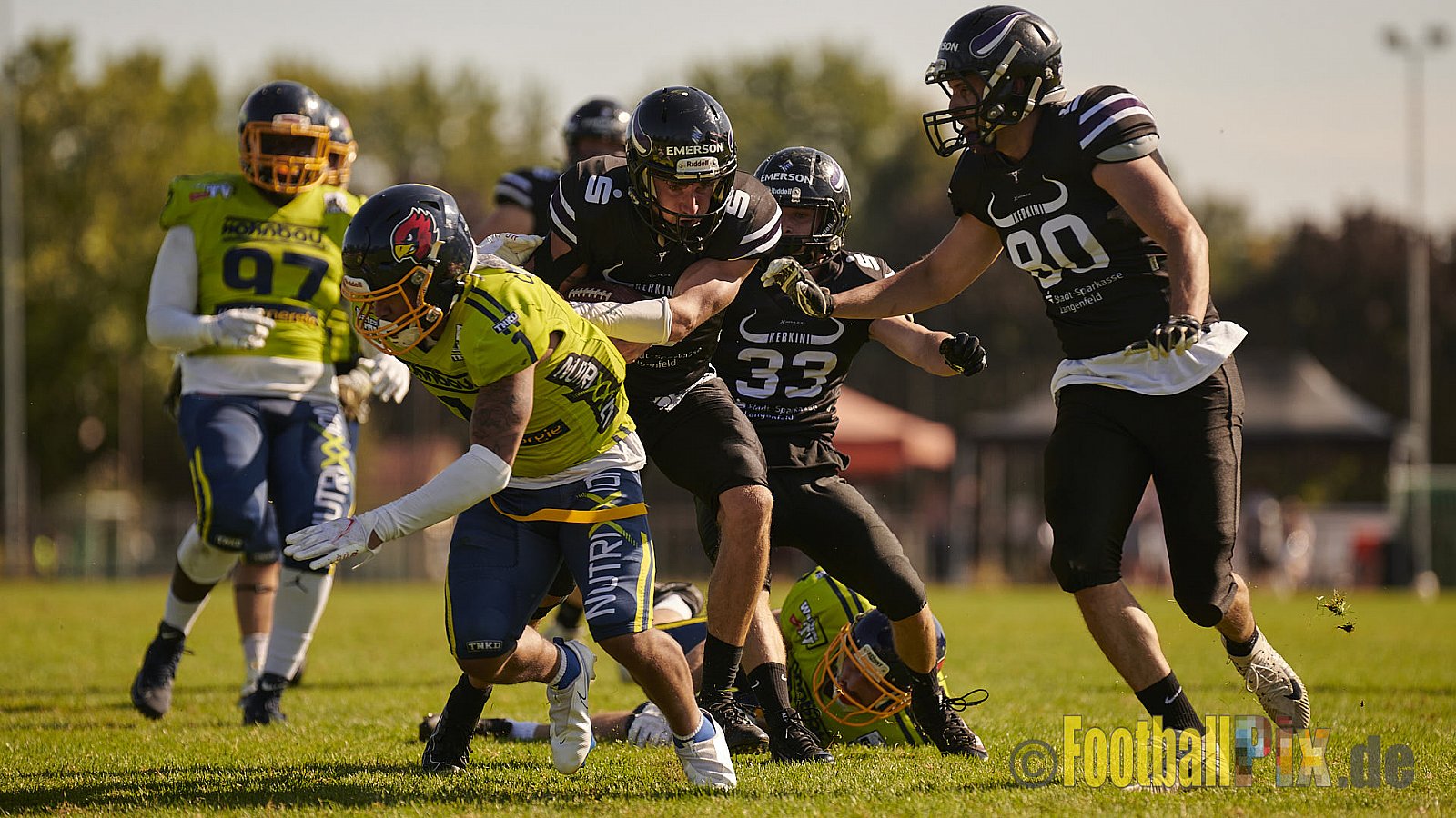 GFL2 Season 2021 Langenfeld Longhorns vs. Assindia Cardinals am 14.08.2021 im Jahnstadion, Jahnstr.4, 40764 Langenfeld. Punkte Endstand 42 : 12 (2:6/14:0/13:6/13:0)
[Bildnummer: 2021-08-14_0210] - LangenfeldLonghornsVsAssindiaCardinals