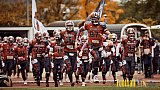 AFCV NRW Verbandsliga Season 2021 Iserlohn Titans vs. Minden Wolves am 16.10.2021 im Hermberg Statdion S&uuml;d, Immermannstra&szlig;e, 58636 Iserlohn, Punkte Endstand 9 : 16.[Bildnummer: 2021-10-16_0011] - IserlohnTitansVsMindenWolves