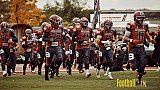 AFCV NRW Verbandsliga Season 2021 Iserlohn Titans vs. Minden Wolves am 16.10.2021 im Hermberg Statdion S&uuml;d, Immermannstra&szlig;e, 58636 Iserlohn, Punkte Endstand 9 : 16.[Bildnummer: 2021-10-16_0024] - IserlohnTitansVsMindenWolves