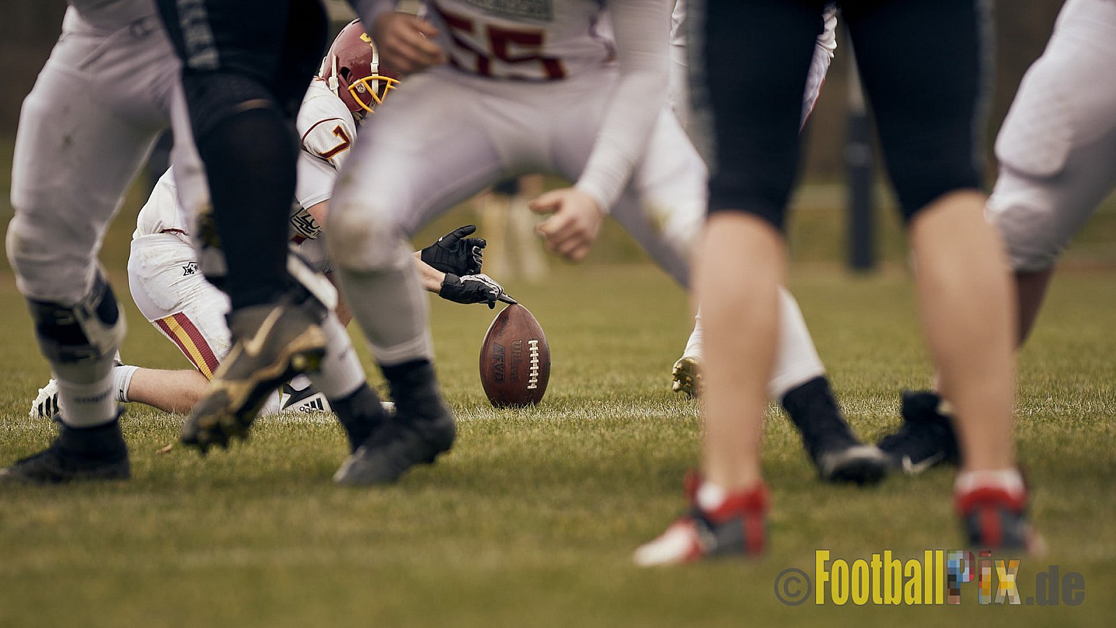 AFCV NRW Freundschaftsspiel Season 2022 Troisdorf Jets vs. Wuppertal Greyhounds am 12.03.2022 im Aggerstadion Troisdorf, Taubengasse 199, 53840 Troisdorf, Punkte Endstand 31 : 07.
[Bildnummer: 2022-03-12_0256] - TroisdorfJetsVsWuppertalGreyhounds