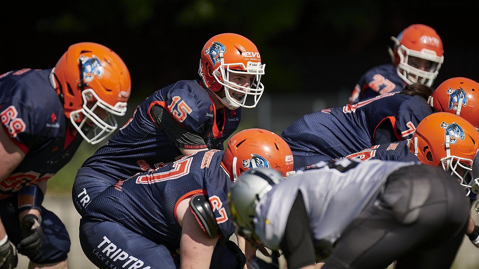 AFCV NRW Liga Season 2022 Oberhausen Tornados vs. Lüdenscheid Lightnings am 15.05.2022 im Stadion Sterkrade, 46145 Oberhausen, Punkte Endstand 26 : 36.
[Bildnummer: 2022-05-15_0170] - OberhausenTornadosVsLuedenscheidLightnings