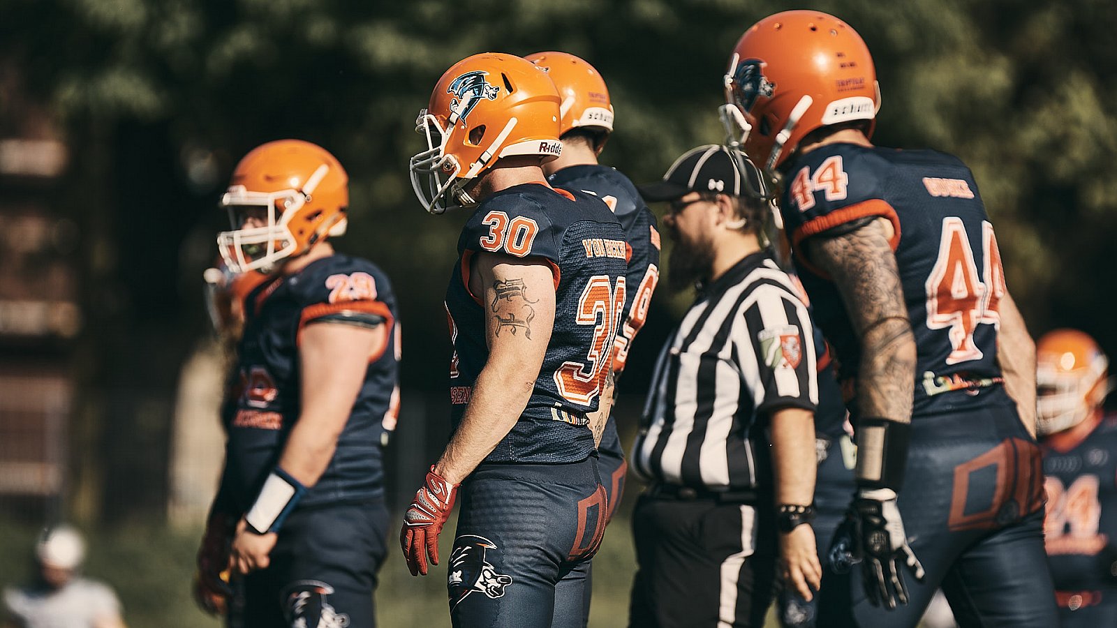 AFCV NRW Liga Season 2022 Oberhausen Tornados vs. Lüdenscheid Lightnings am 15.05.2022 im Stadion Sterkrade, 46145 Oberhausen, Punkte Endstand 26 : 36.
[Bildnummer: 2022-05-15_0388] - OberhausenTornadosVsLuedenscheidLightnings