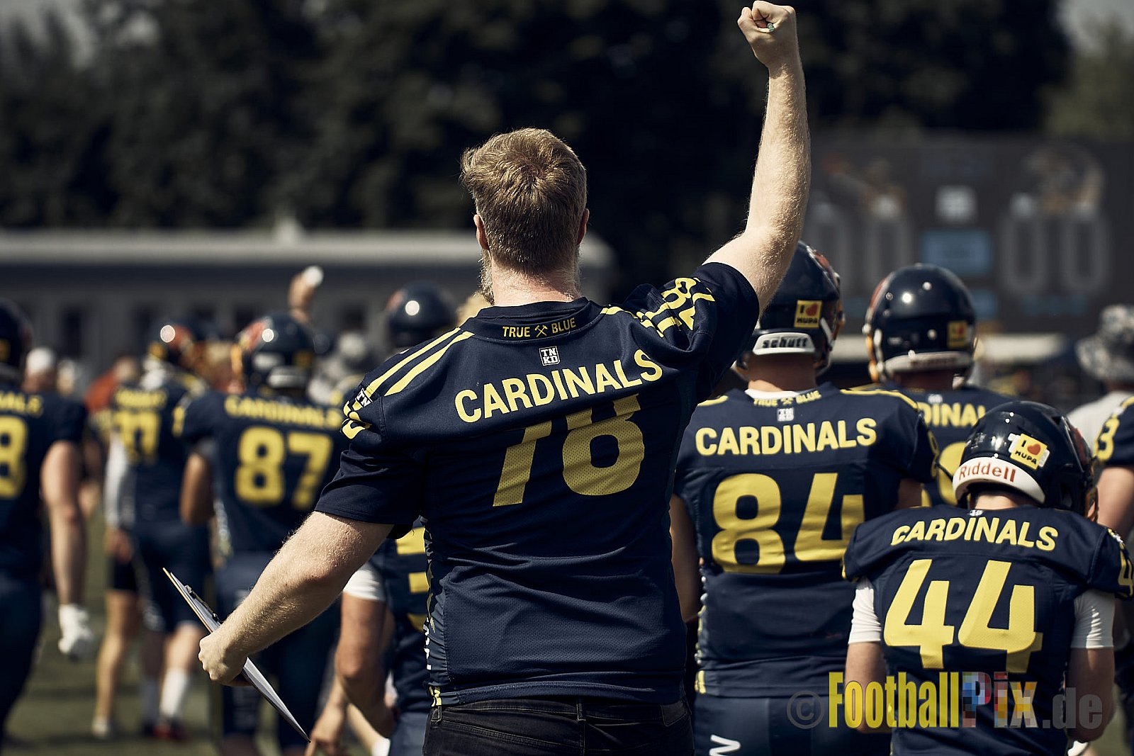 GFL2 Season 2022 Assindia Cardinals vs. Paderborn Dolphins am 22.05.2022 im Stadion Am Hallo, 45141 Essen. Spiel Endstand 14 : 31. Bildnummer: 2022-05-22_0158 - AssindiaCardinalsVsPaderbornDolphins