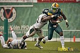 GFL Season 2022 Cologne Crocodiles vs. Kiel Baltic Hurricanes am 11.06.2022 im Stadion Stadion Höhenberg, Höhenberger Ring, 51103 Köln. Punkte Endstand 49 : 00. Bildnummer: 2022-06-11_0878 - CologneCrocodilesVsKielBalticHurricanes