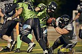 AFCV NRW Verbandsliga Ost Season 2022 Herne Black Barons vs. Minden Wolves am 25.09.2022 im Stadion Horststadion, Gartenstra&szlig;e 12-16, 44625 Herne, Punkte Endstand 12 : 34.[Bildnummer: 2022-09-25_0204] - HerneBlackBaronsMindenWolves