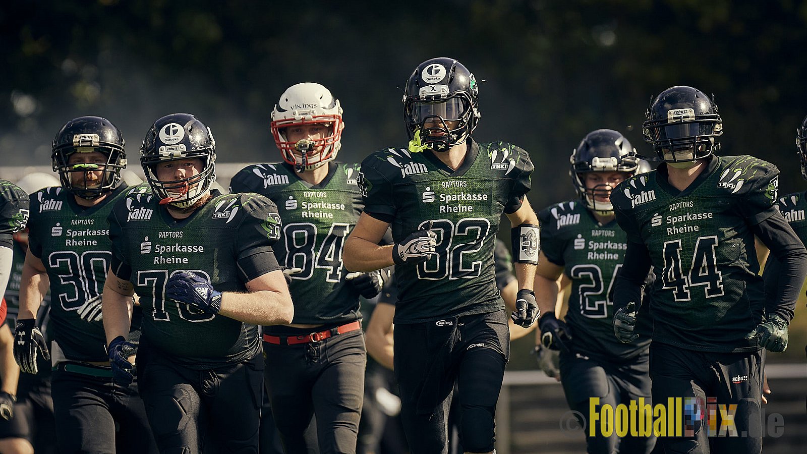 AFCV NRW Landesliga Season 2022 Rheine Raptors vs. Dorsten Reapers am 02.10.2022 im Stadion Jahnstadion, Schützenstraße, 48429 Rheine, Punkte Endstand 35 : 09.
[Bildnummer: 2022-10-02_0115] - RheineRaptorsVsDorstenReapers