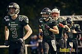 AFCV NRW Landesliga Season 2022 Rheine Raptors vs. Dorsten Reapers am 02.10.2022 im Stadion Jahnstadion, Schützenstraße, 48429 Rheine, Punkte Endstand 35 : 09.
[Bildnummer: 2022-10-02_0123] - RheineRaptorsVsDorstenReapers